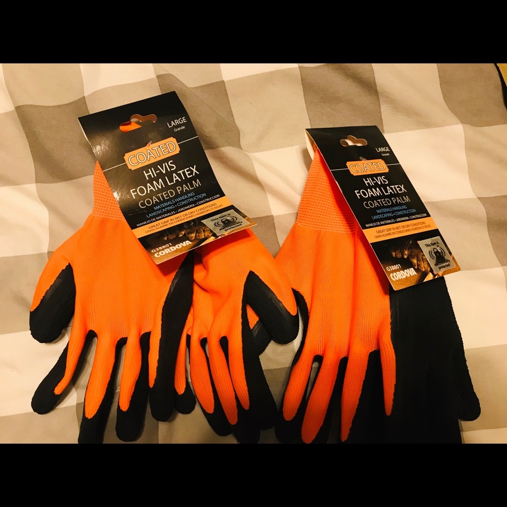Latex gloves